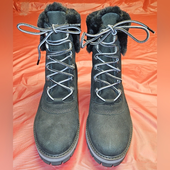 Timberland ReBOTL Black Nubuck Fleece Luxe sz8 New w/Out Tag or Box - Picture 2 of 15